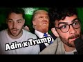 Adin Will Stream With Trump | Hasan Reacts | HasanAbi Fan Account