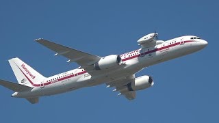 Unusual three engine Boeing 757 aircraft at Oshkosh