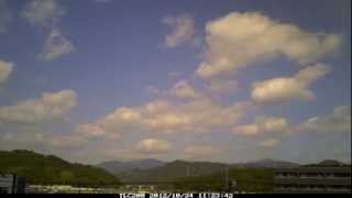 高知市曙町で眺めた雲（20121024）