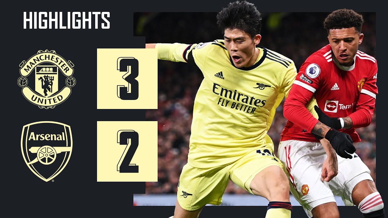 HIGHLIGHTS | Manchester United Vs Arsenal (3-2) | Premier League ...