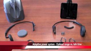 Plantronics CS540 vs.  Plantronics CS55 - Headsets Direct Video