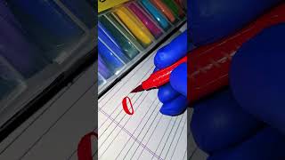 "a" With Brush Pen #calligraphy #viral #youtubeshorts #art #shorts #satisfying