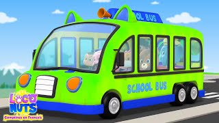 Roues Dans le Bus + Plus 3d Comptine pour les Enfants par Loco Nuts