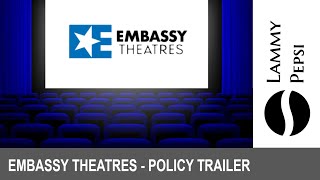 Embassy Theatres - Policy Trailer (1996) (LPE - 0115)