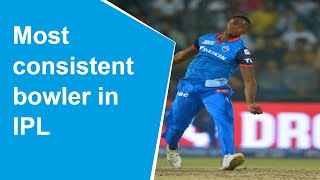 Kagiso Rabada now most consistent bowler with at least one wicket in 19 consecutive IPL innings
