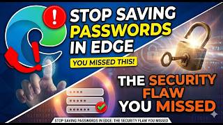 Stop Saving Passwords in Edge: The Security Flaw You Missed
