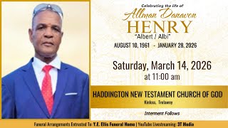 Celebrating the life of Allman Danavon Henry “Albert / Albi”