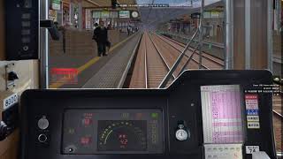 【BVE5.8】阪急京都線 準急梅田行き 8300系(11035列車)