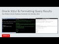 Automatic SQL Result Formatting with Oracle SQLcl