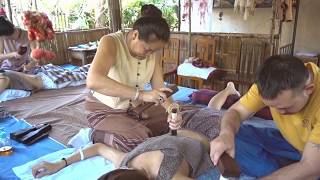 【Healing】2020 Maew湄兒老師：清邁古法木槌敲筋按摩 Chiang Mai Traditional Tok Sen Release Massage at Thailand#2