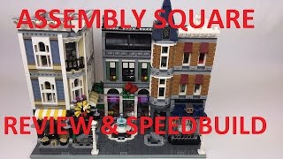 Lego Assembly Square Modular - Review & Speedbuild