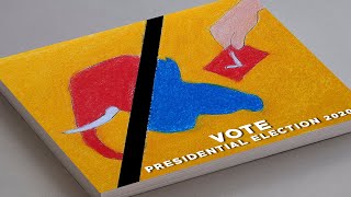 National Voters Day Poster Drawing | Matdata Jagrukta Drawing | Voter Awareness Poster Making Easy
