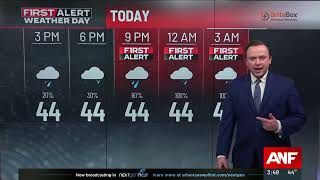 First Alert Forecast | Flood Watch expanded, severe storms possible Wednesday