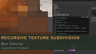 Recursive Texture Subdivision in Max/MSP (jit.gl.pix Tutorial)