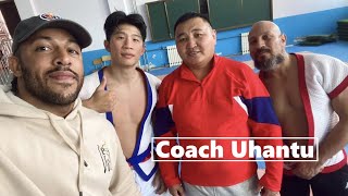 Training Shuai Jiao in Zuun Sunid with Coach Uhantu