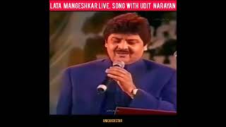 🎶LATA MANGESHKAR live performance with UDIT NARAYAN | #latamangeshkar #uditnarayan