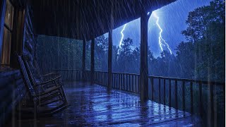 Big Thunder & Rain Sounds  Storm - White Noise - I Walk Very refreshing and soothing - Refreshing