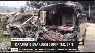 Dramatis Evakuasi Sopir Terjepit |  REDAKSI SIANG (04/08/20)