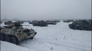 Ukraine PREPARES for possible ATTACK by BELARUS: Kyiv holds military drills in border with Belarus