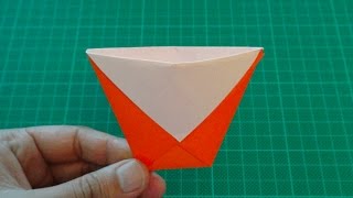 origami for beginners【Cup】