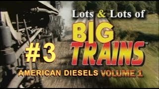 BIG TRAINS In Action # 3 | American Diesels | Lots \u0026 Lots of Trains