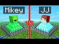 Mikey's Emerald Base Pyramid vs. JJ's Diamond Pyramid in Minecraft ! (Maizen)