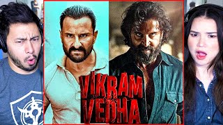 VIKRAM VEDHA Teaser Reaction! | Hrithik Roshan | Saif Ali Khan | Radhika Apte | Pushkar & Gayatri