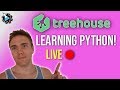 🔴 Team Treehouse Live! Teaching you python from Scratch!