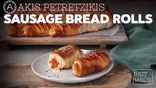 Sausage Bread Rolls | Akis Petretzikis