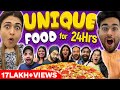 Eating Only UNIQUE FOOD With India's Top Food Vloggers 😋👌