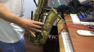 凱傑樂器  kj custom alto sax. 聲音檔 cover 郁可唯 我曾用心愛過你