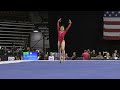 jayla hang wins 2022 u.s. classic junior women s all around title