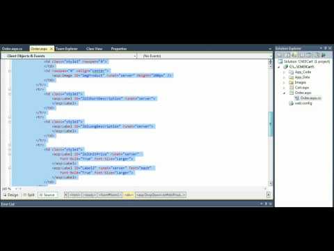 Developing a Multi-Page Web Application in ASP.NET Developing a Multi-Page Web Application in ASP.NET