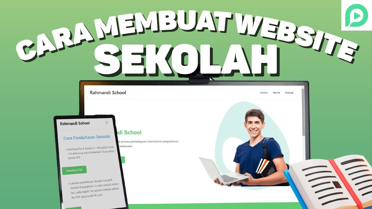 Cara Membuat Website SEKOLAH Dari 0 Untuk Pemula - Full Lengkap (2023 ...