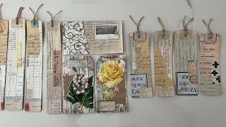 Craft with me #whatsinmybox | Random ephemera making session EP 32