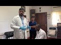 Follicular unit extraction technique hair transplant surgery at Richardsons- 10 days post op video