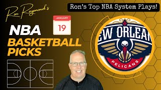 Free NBA Picks 01/19/24 - Ron Raymond's NBA System Plays of the Day