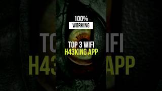 Top 3 wifi hacking apps for android | best hacking Apps | hacking 2023 || 100% WORKING || #shorts ||