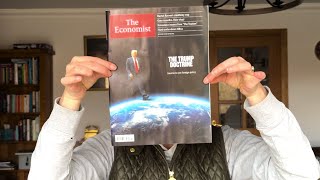 The Economist's Trump Cover 2025 (A Capa Da Revista Economista Sobre Trump 2025)