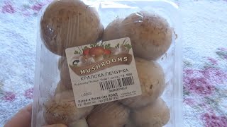 Mushrooms Royal Mushroom 500 g Unboxing, Cooking and Test