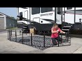 rv dog fence on the go. fxw dog playpen