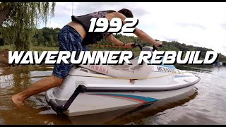 Fixing another $70 WaveRunner [1992 WR500] (Timestamps)