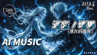 [新歌歌名: 迷宮ノ境界 (迷宮的邊界) ][你不能錯過的歌曲！][SUNO AI V4] [ #虛創夢想 ][2024/12]