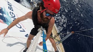 Racing routine from the middle of the Atlantic Ocean - Ep102 - The Sailing Frenchman