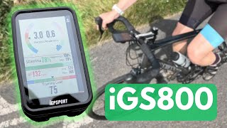 My iGPSport iGS800 review... I'm impressed