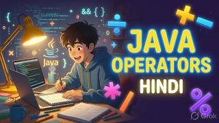 Java Arithmetic Operators in Hindi 🔥 | Complete Beginner Tutorial | + - * / % Explained Step by Step