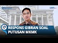 Soal Putusan MKMK Tak Pengaruhi Syarat Usia Capres-Cawapres, Begini Respons Gibran