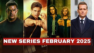 TOP 10 New Tv Series Premiering in February 2025