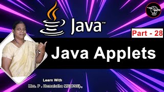 Learn Java - Part 28 | Java Tutorial in Tamil | Java Applets | தமிழ் அகாடமி