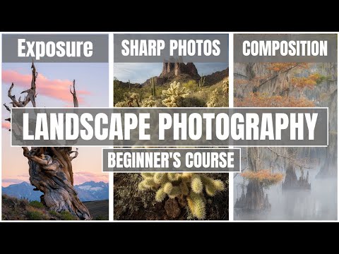 How do you take pictures of mountains?
